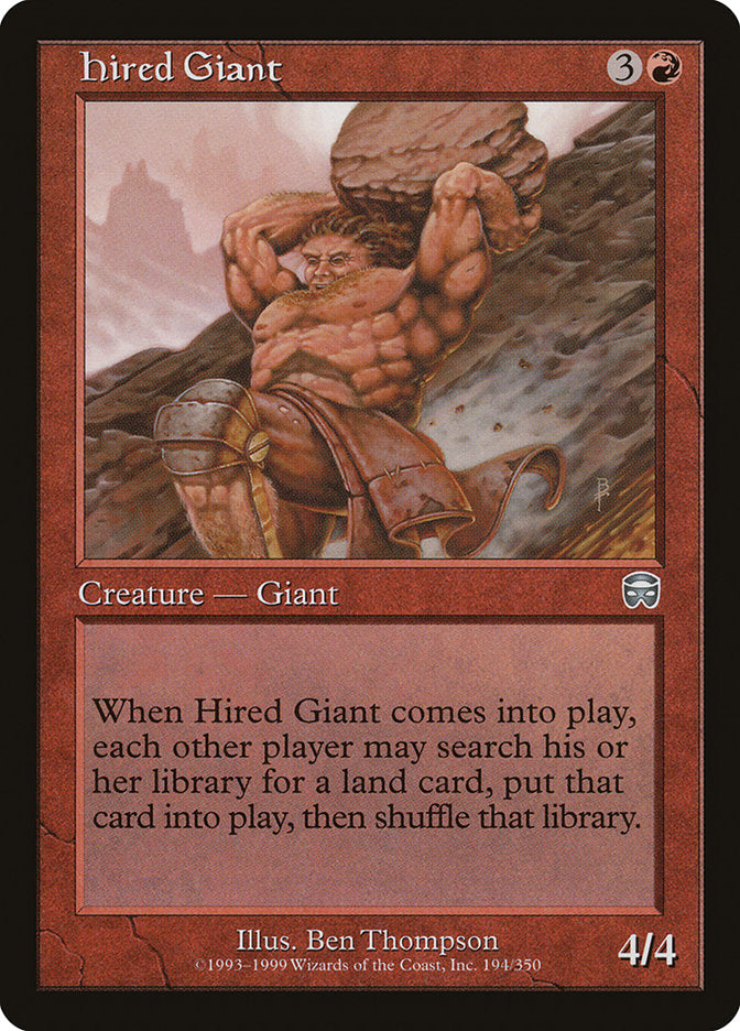 Hired Giant [Mercadian Masques] | Game Master's Emporium (The New GME)