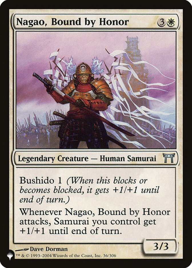 Nagao, Bound by Honor [The List] | Game Master's Emporium (The New GME)