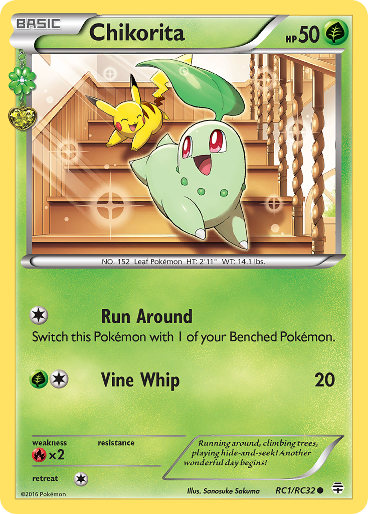 Chikorita (RC1/RC32) [XY: Generations] | Game Master's Emporium (The New GME)