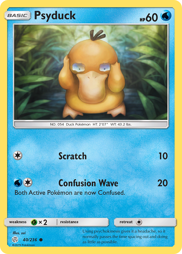 Psyduck (40/236) [Sun & Moon: Cosmic Eclipse] | Game Master's Emporium (The New GME)