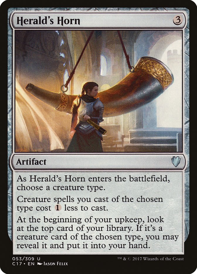 Herald's Horn [Commander 2017] | Game Master's Emporium (The New GME)