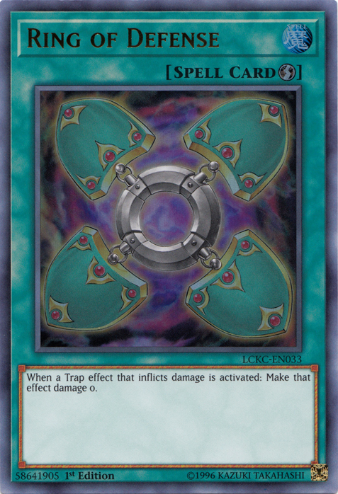 Ring of Defense [LCKC-EN033] Ultra Rare | Game Master's Emporium (The New GME)