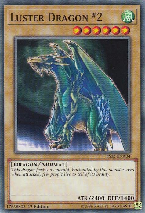 Luster Dragon #2 [SS02-ENA04] Common | Game Master's Emporium (The New GME)