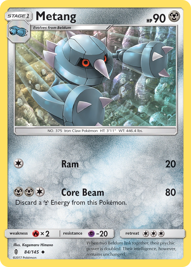 Metang (84/145) [Sun & Moon: Guardians Rising] | Game Master's Emporium (The New GME)