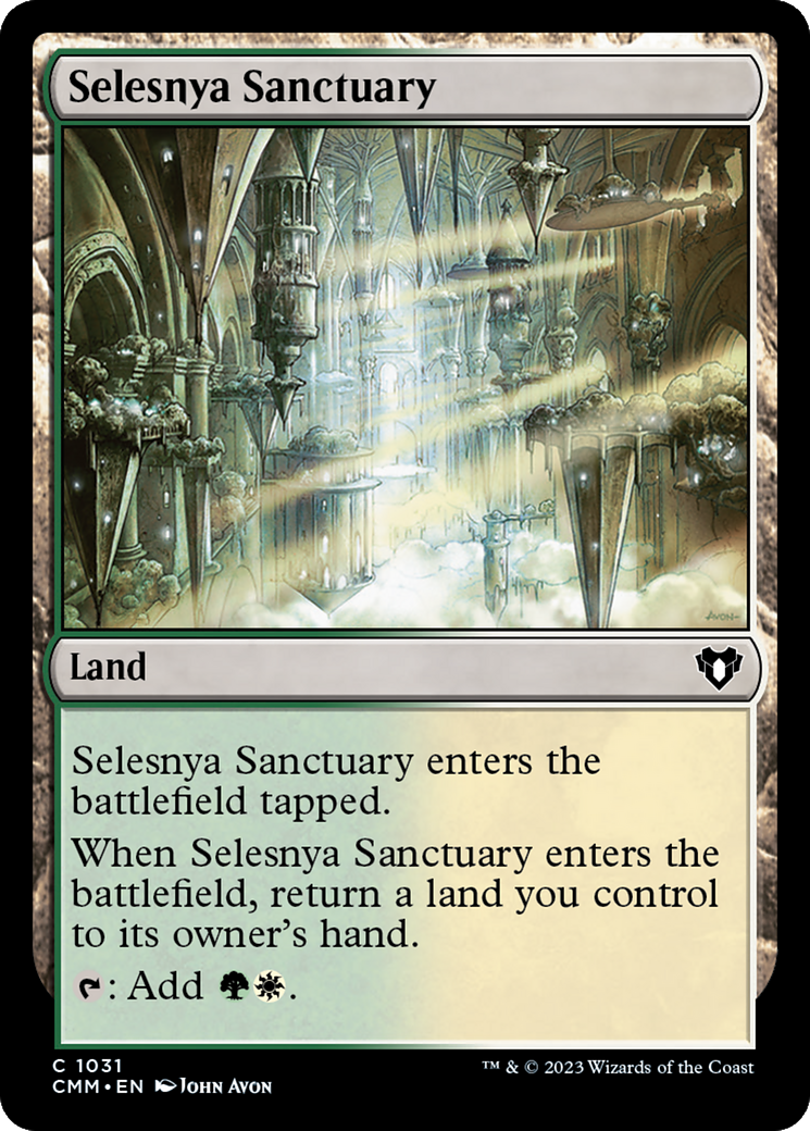 Selesnya Sanctuary [Commander Masters] | Game Master's Emporium (The New GME)