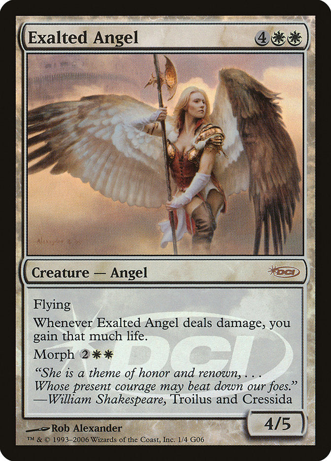 Exalted Angel [Judge Gift Cards 2006] | Game Master's Emporium (The New GME)