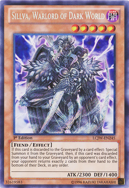 Sillva, Warlord of Dark World [LCJW-EN245] Secret Rare | Game Master's Emporium (The New GME)