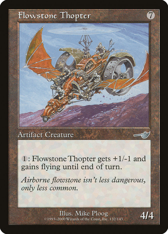 Flowstone Thopter [Nemesis] | Game Master's Emporium (The New GME)