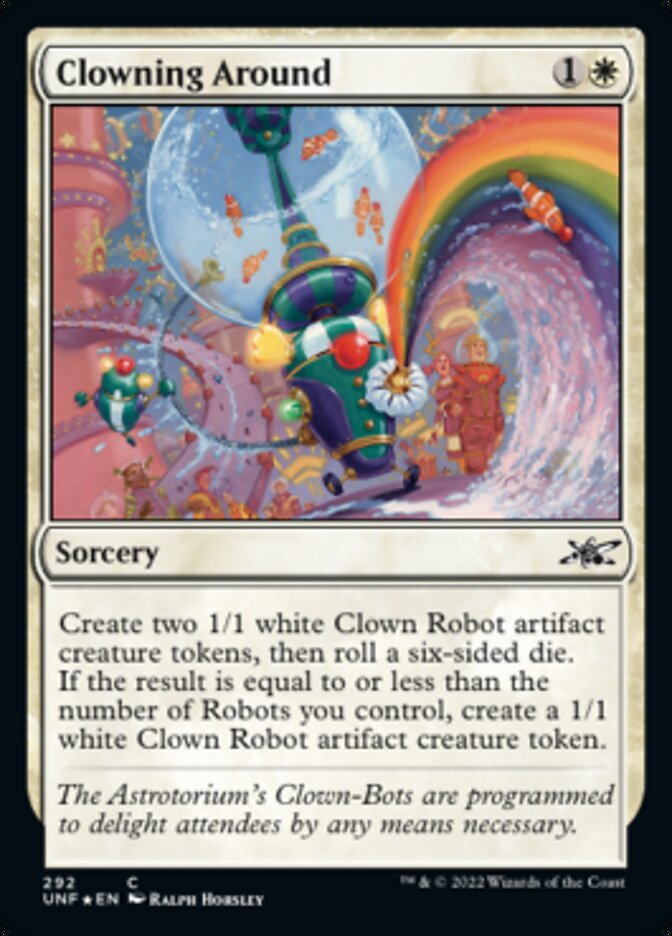 Clowning Around (Galaxy Foil) [Unfinity] | Game Master's Emporium (The New GME)