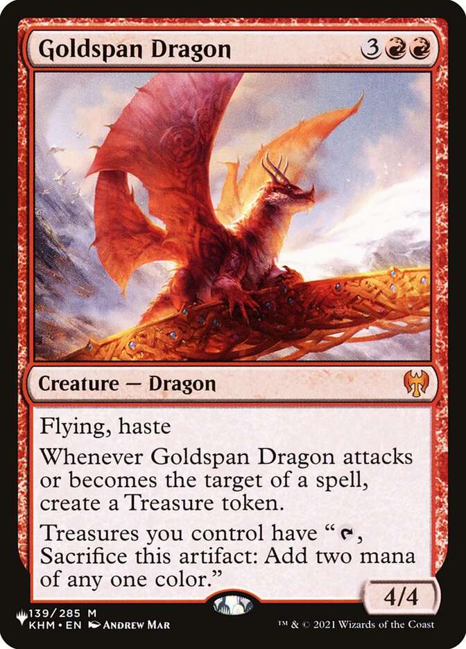 Goldspan Dragon [The List] | Game Master's Emporium (The New GME)