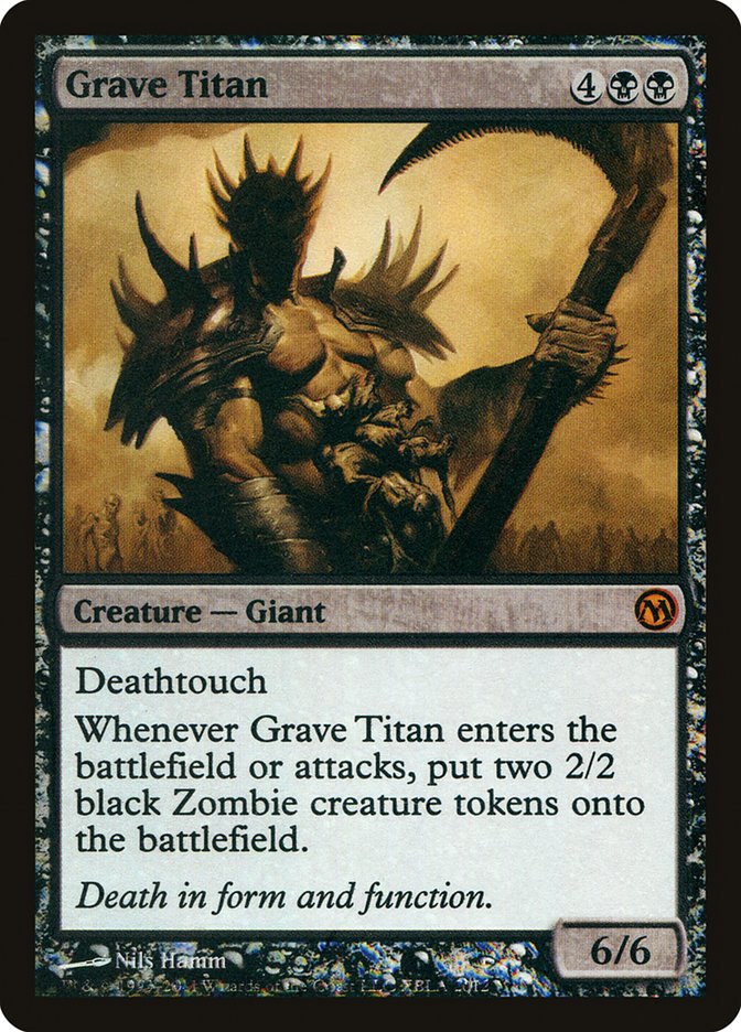 Grave Titan (Duels of the Planeswalkers Promos) [Duels of the Planeswalkers Promos 2011] | Game Master's Emporium (The New GME)