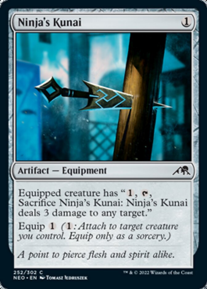 Ninja's Kunai [Kamigawa: Neon Dynasty] | Game Master's Emporium (The New GME)
