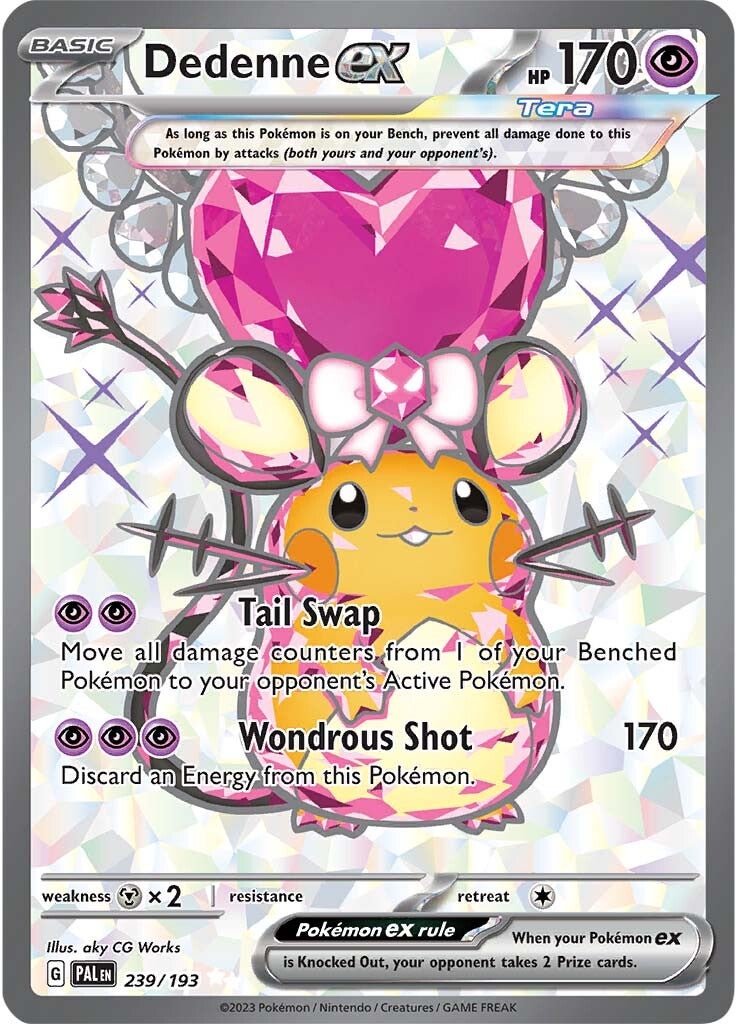 Dedenne ex (239/193) [Scarlet & Violet: Paldea Evolved] | Game Master's Emporium (The New GME)