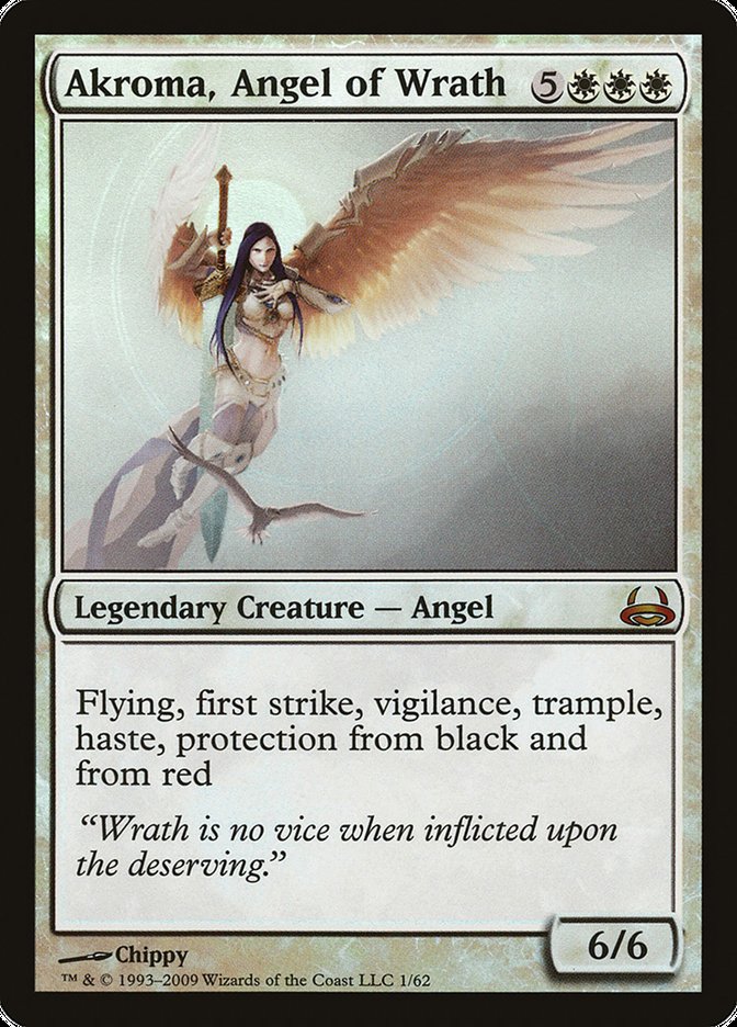 Akroma, Angel of Wrath [Duel Decks: Divine vs. Demonic] | Game Master's Emporium (The New GME)