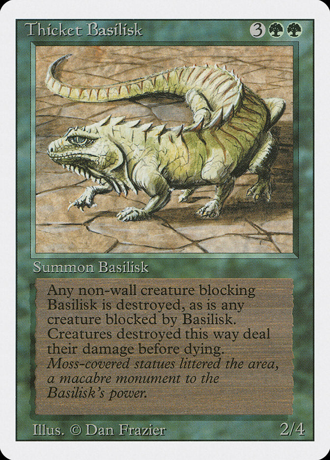 Thicket Basilisk [Revised Edition] | Game Master's Emporium (The New GME)