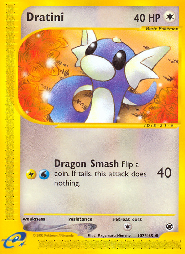 Dratini (107/165) [Expedition: Base Set] | Game Master's Emporium (The New GME)