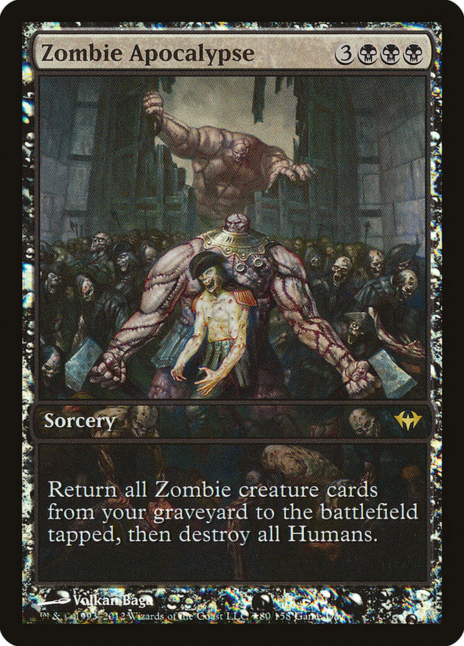 Zombie Apocalypse (Game Day) [Dark Ascension Promos] | Game Master's Emporium (The New GME)