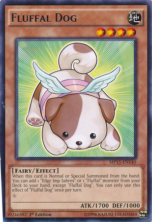 Fluffal Dog [MP15-EN140] Rare | Game Master's Emporium (The New GME)