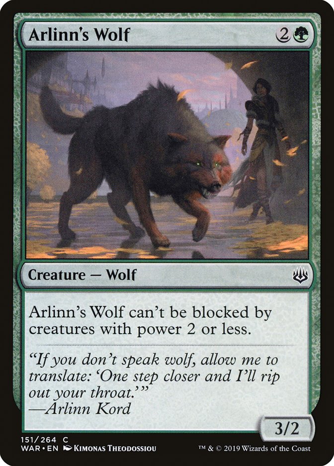Arlinn's Wolf [War of the Spark] | Game Master's Emporium (The New GME)