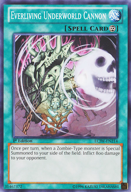 Everliving Underworld Cannon [LCJW-EN214] Common | Game Master's Emporium (The New GME)
