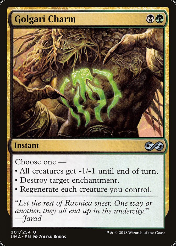 Golgari Charm [Ultimate Masters] | Game Master's Emporium (The New GME)