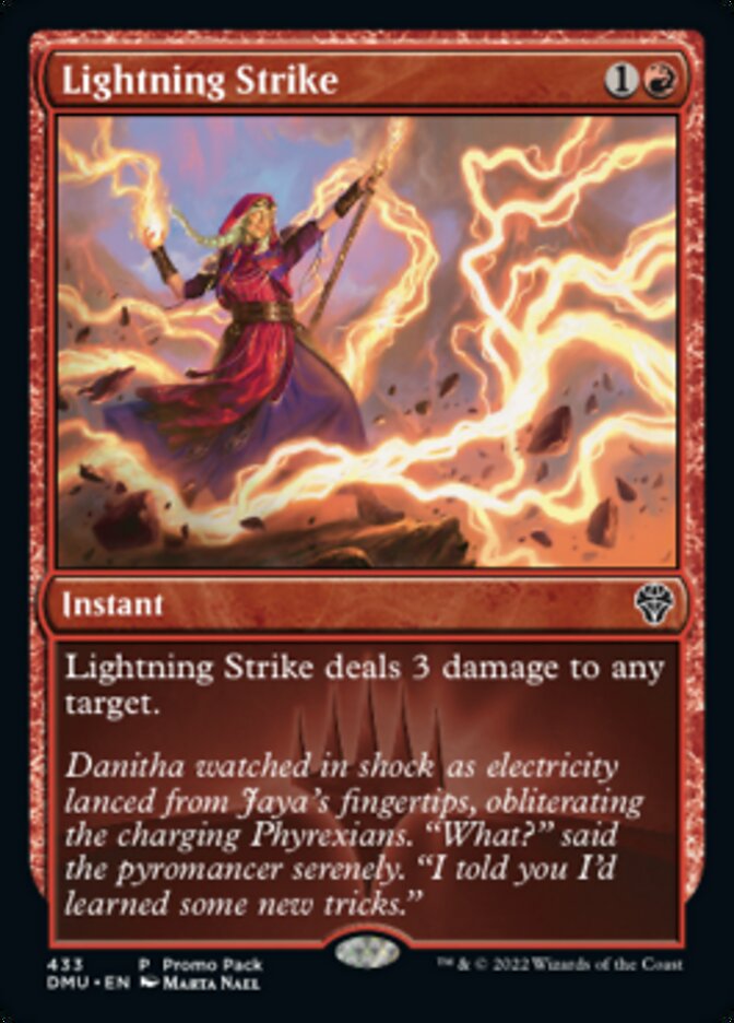 Lightning Strike (Promo Pack) [Dominaria United Promos] | Game Master's Emporium (The New GME)