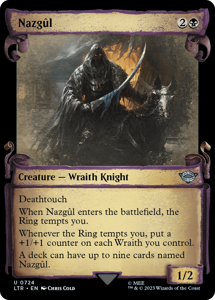 Nazgul (0724) [The Lord of the Rings: Tales of Middle-Earth Showcase Scrolls] | Game Master's Emporium (The New GME)