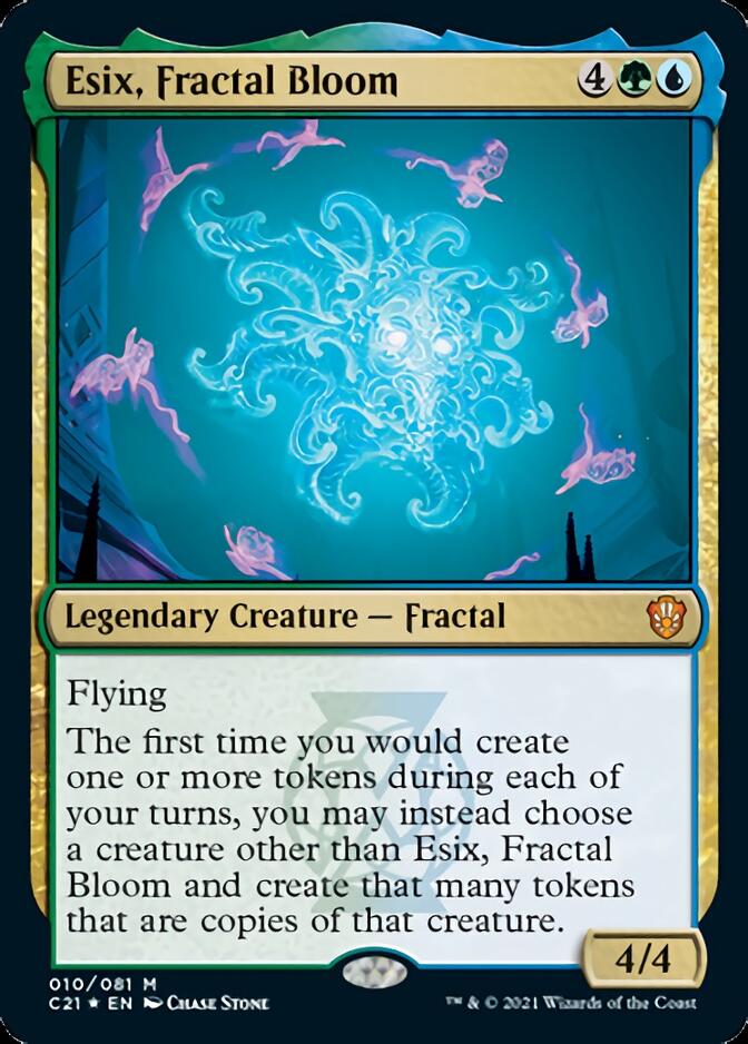 Esix, Fractal Bloom [Commander 2021] | Game Master's Emporium (The New GME)
