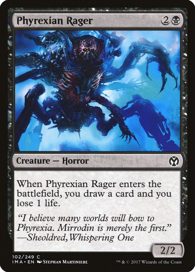 Phyrexian Rager [Iconic Masters] | Game Master's Emporium (The New GME)