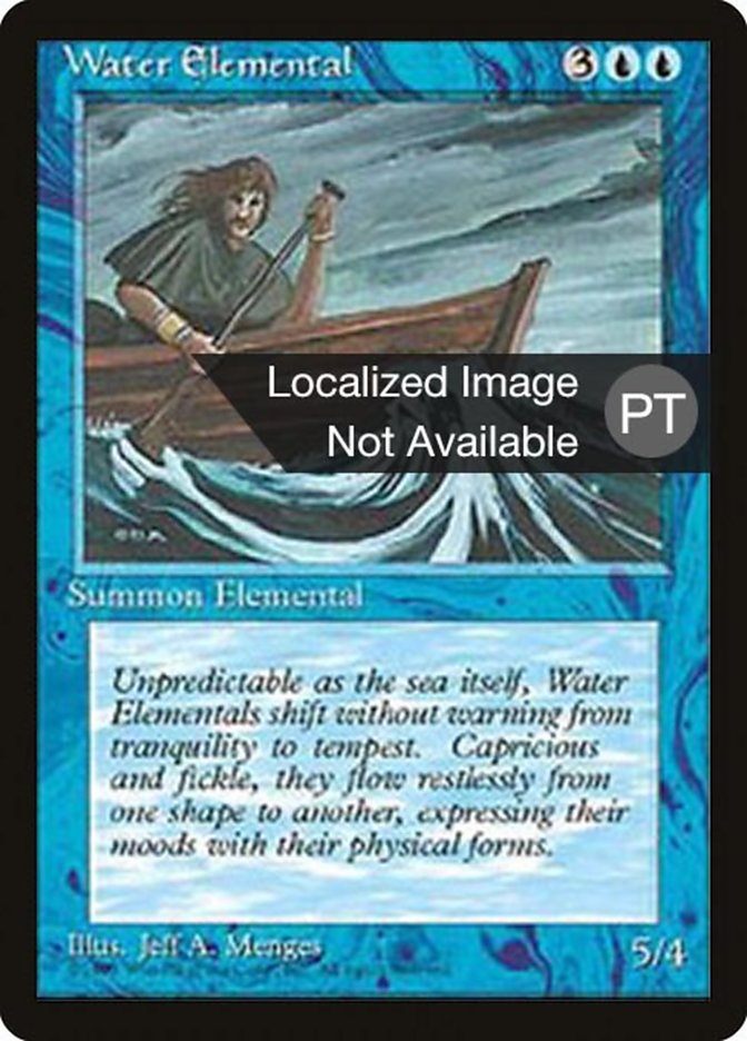 Water Elemental [Fourth Edition (Foreign Black Border)] | Game Master's Emporium (The New GME)