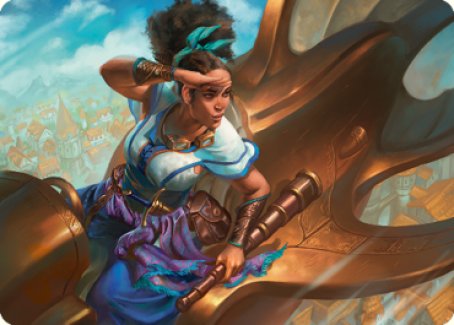 Talas Lookout Art Card [Dominaria United Art Series] | Game Master's Emporium (The New GME)