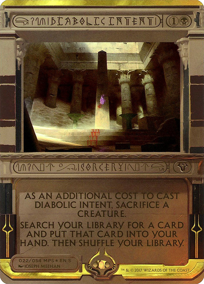 Diabolic Intent (Invocation) [Amonkhet Invocations] | Game Master's Emporium (The New GME)