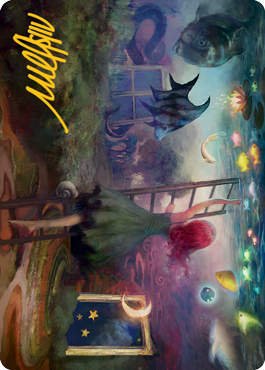 Lucid Dreams Art Card (Gold-Stamped Signature) [Modern Horizons 2 Art Series] | Game Master's Emporium (The New GME)
