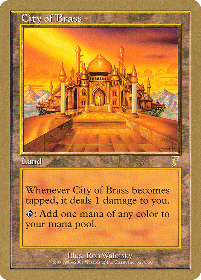 City of Brass (Jan Tomcani) [World Championship Decks 2001] | Game Master's Emporium (The New GME)