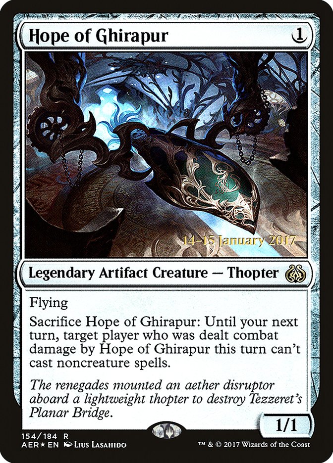 Hope of Ghirapur [Aether Revolt Prerelease Promos] | Game Master's Emporium (The New GME)