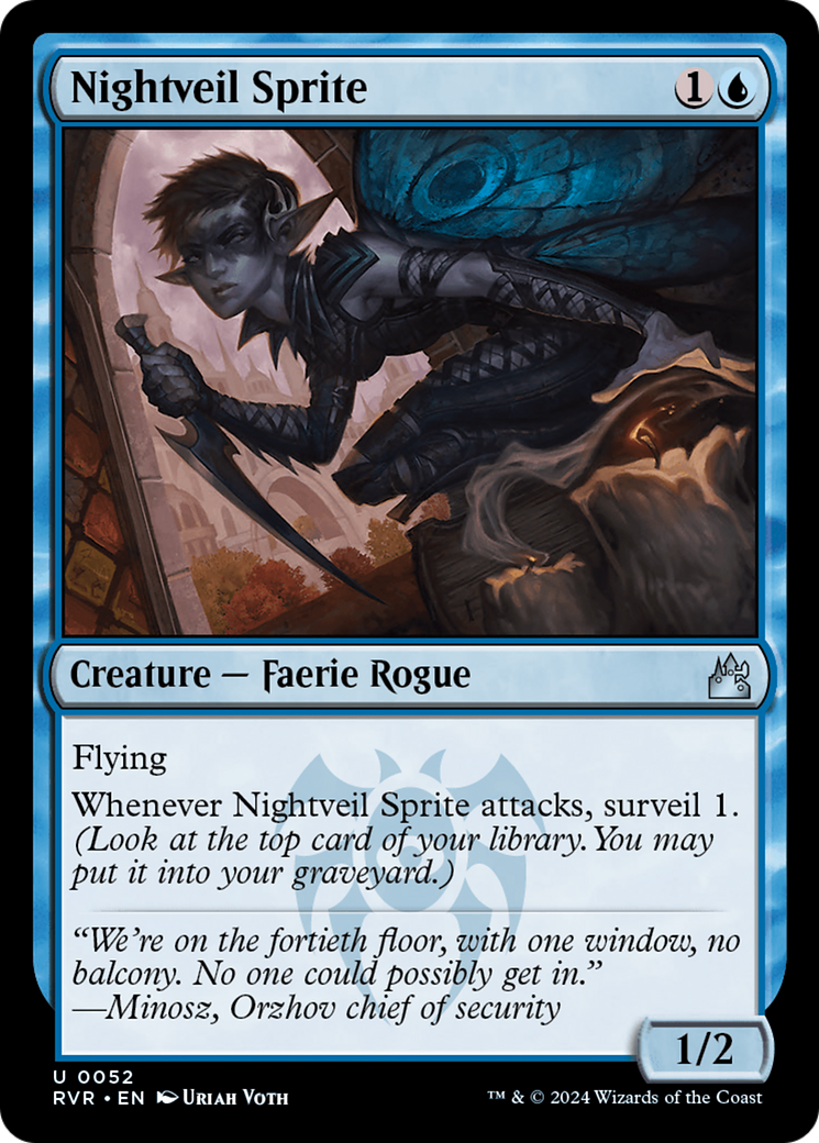 Nightveil Sprite [Ravnica Remastered] | Game Master's Emporium (The New GME)