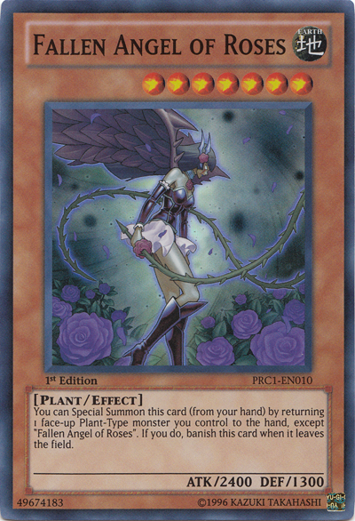 Fallen Angel of Roses [PRC1-EN010] Super Rare | Game Master's Emporium (The New GME)