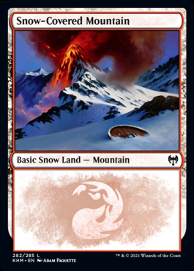 Snow-Covered Mountain (282) [Kaldheim] | Game Master's Emporium (The New GME)