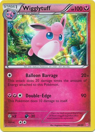 Wigglytuff (30/30) [XY: Trainer Kit 1 - Wigglytuff] | Game Master's Emporium (The New GME)