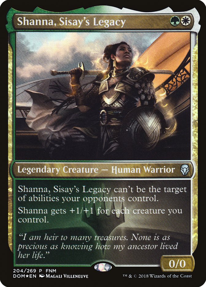 Shanna, Sisay's Legacy (FNM) [Dominaria Promos] | Game Master's Emporium (The New GME)