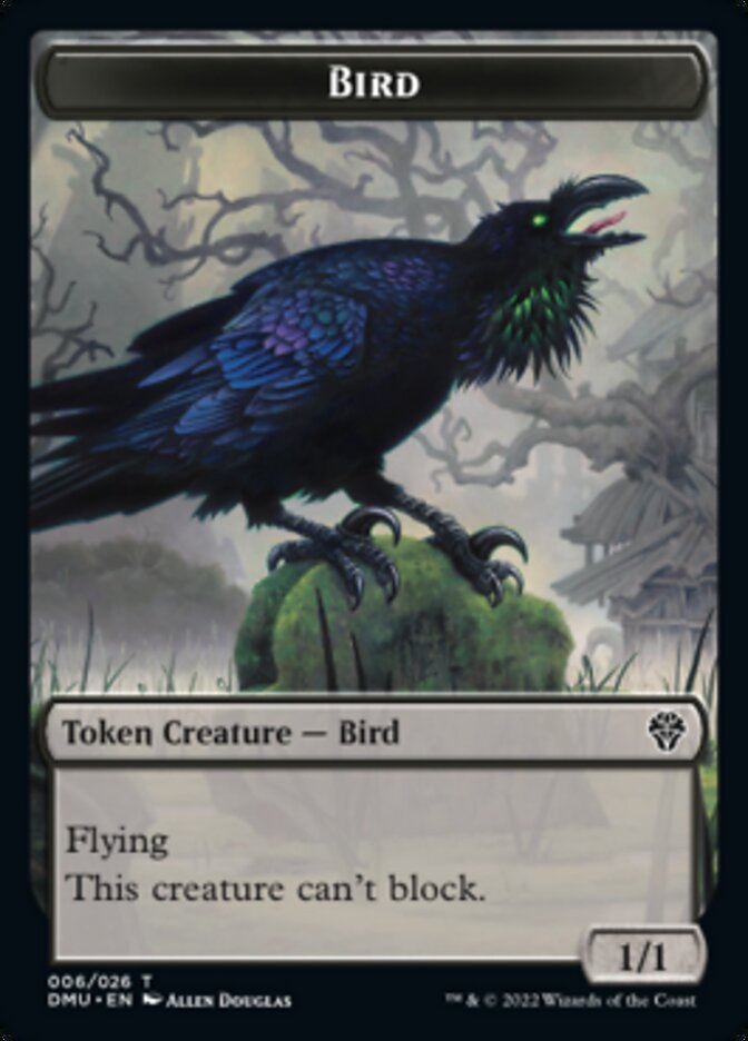 Bird Token (006) [Dominaria United Tokens] | Game Master's Emporium (The New GME)