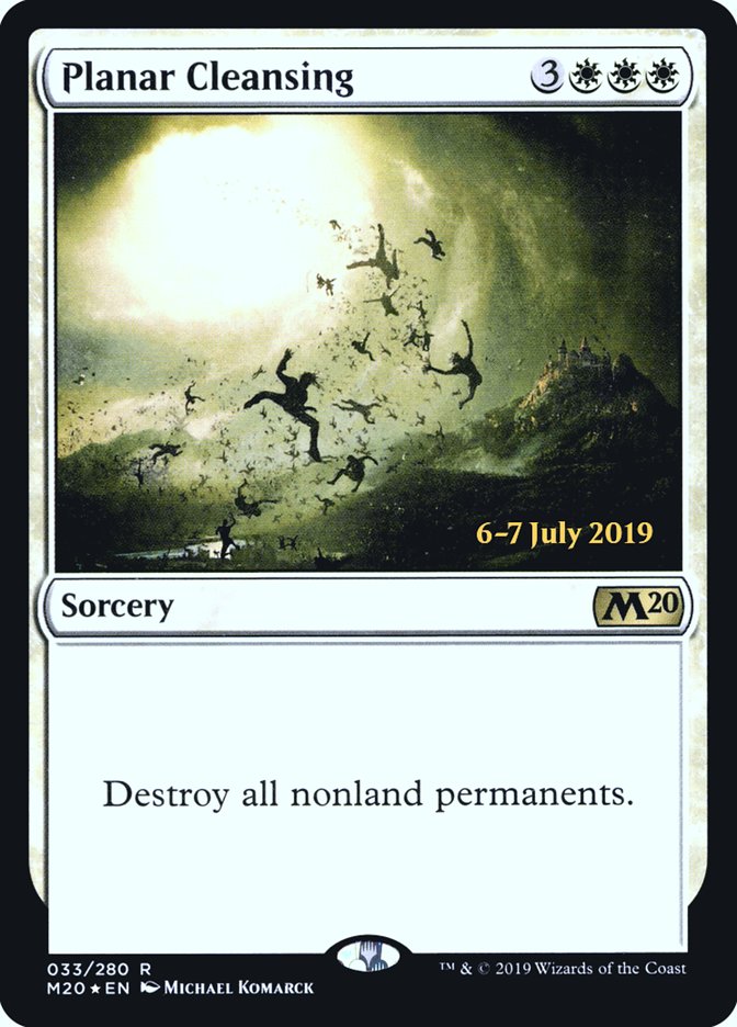 Planar Cleansing [Core Set 2020 Prerelease Promos] | Game Master's Emporium (The New GME)