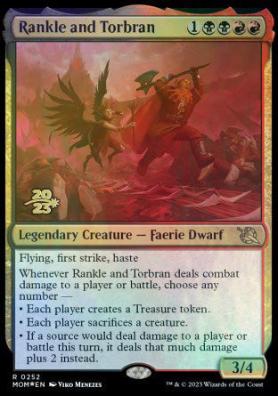 Rankle and Torbran [March of the Machine Prerelease Promos] | Game Master's Emporium (The New GME)