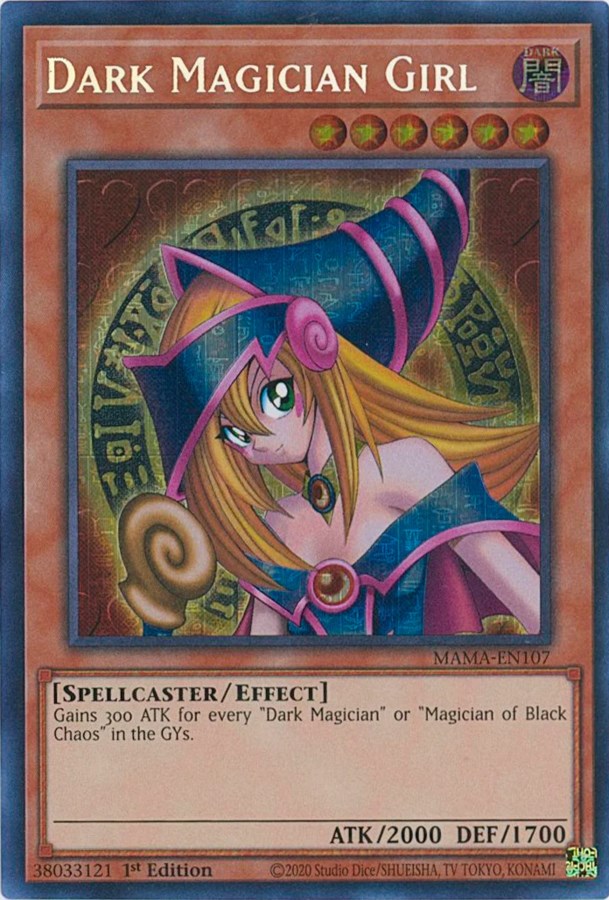 Dark Magician Girl [MAMA-EN107] Secret Pharaoh's Rare | Game Master's Emporium (The New GME)