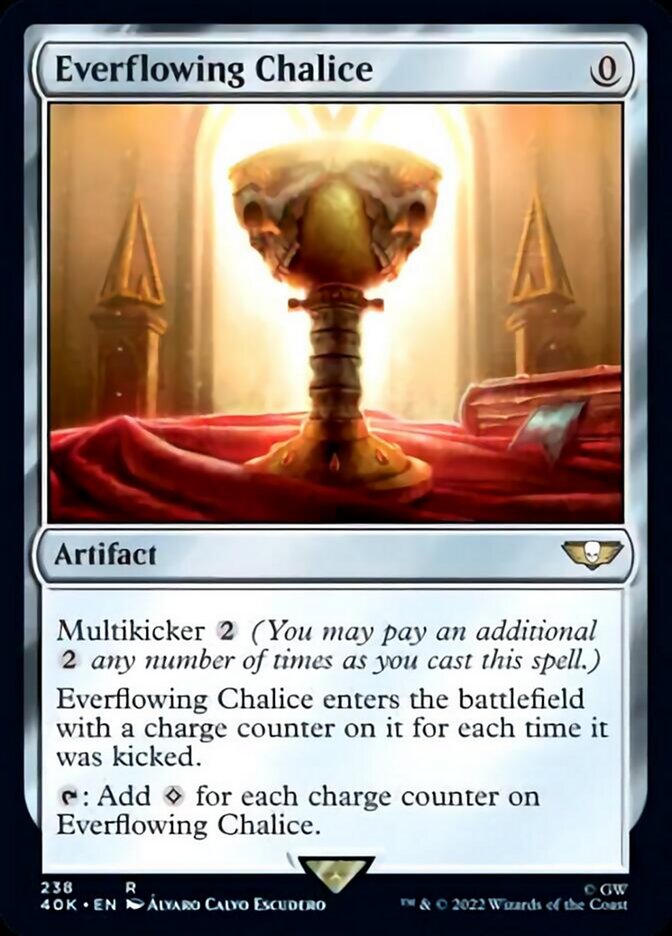 Everflowing Chalice (Surge Foil) [Warhammer 40,000] | Game Master's Emporium (The New GME)