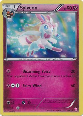 Sylveon (30/30) [XY: Trainer Kit - Sylveon] | Game Master's Emporium (The New GME)