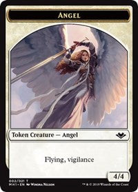 Angel (002) // Zombie (007) Double-Sided Token [Modern Horizons Tokens] | Game Master's Emporium (The New GME)