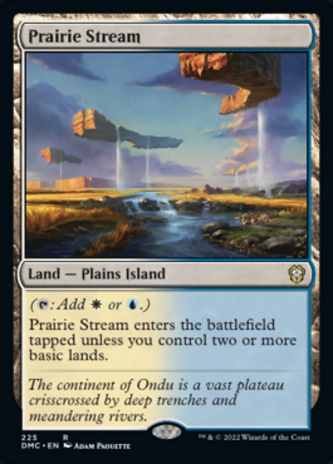 Prairie Stream [Dominaria United Commander] | Game Master's Emporium (The New GME)