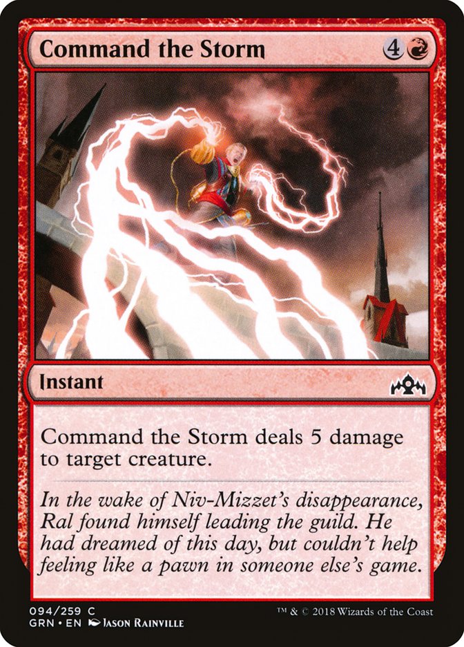 Command the Storm [Guilds of Ravnica] | Game Master's Emporium (The New GME)