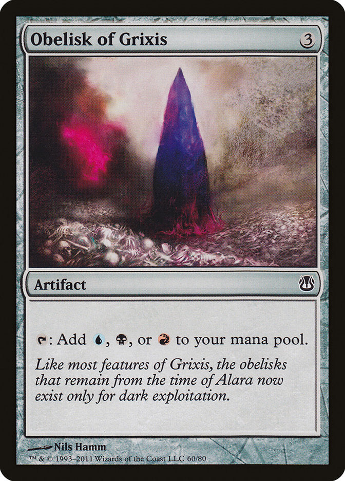 Obelisk of Grixis [Duel Decks: Ajani vs. Nicol Bolas] | Game Master's Emporium (The New GME)